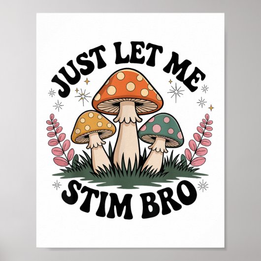 Stim Bro Groovy自閉症意識自炎 ポスター (正面)