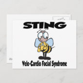 STINGベロ – カーディオ顔症候群 ポストカード (正面/裏面)