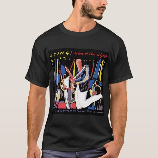 Sting 今宵は踊り明かそう 友よ tシャツ (正面)