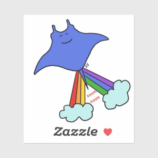 Sting Rayズーム シール (シート)