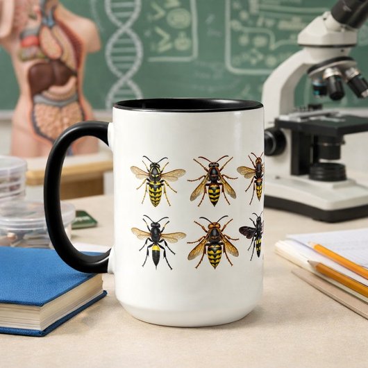 Stinging Wasps Biology  マグカップ