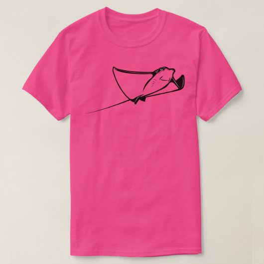 Stingrayアウトライン Tシャツ (デザイン正面)