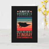 Stingray カード (黄色い花)