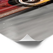 Stingray Grand Sport vs Cheetah V8 ポスター (コーナー)