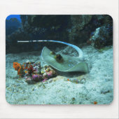 Stingray in move - Photo taked at Coral Triangle | マウスパッド (正面)