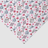 Stingray Love Valentine's Tissue Paper in White 薄葉紙 (詳細)
