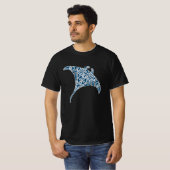 Stingray maori tattoo tシャツ (正面フル)