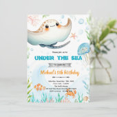 Stingray theme invite  招待状 (スタンド正面)