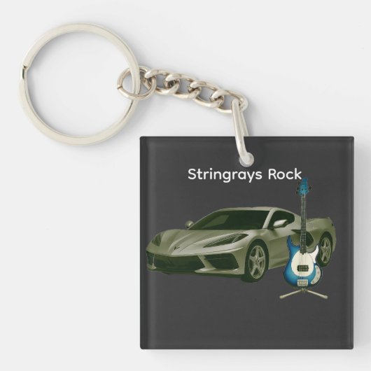 Stingrays Rock キーホルダー (正面)