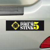 Stink5ステッカー バンパーステッカー (車上)