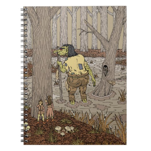 Stinkbottomトロールからの非表示 ノートブック (正面)