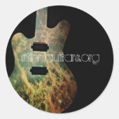 stinniguitars.org ラウンドシール (正面)