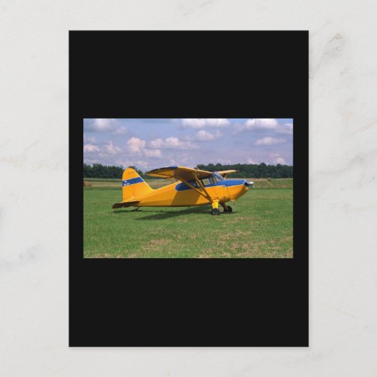 Stinson, 10, 1940, Port Bucyrus_クラシックAviation ポストカード (正面)