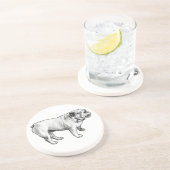 stipple stance, bulldog コースター (側面)