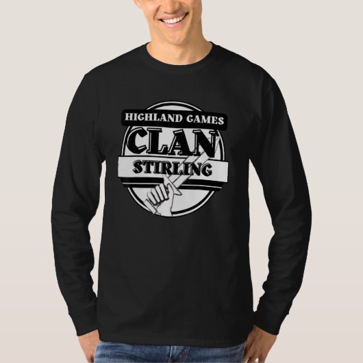 Stirling Highland Games Scottish Clan Tシャツ (正面)