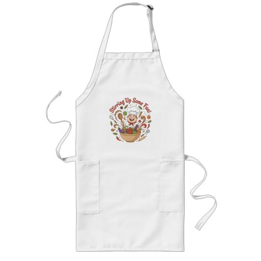 Stirring up Some Fun! ロングエプロン (正面)