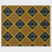 stirrups in diamonds  ラッピングペーパー (フラット)