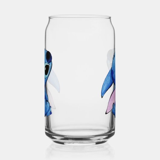 Stitch Can Glass ガラス缶 (左)