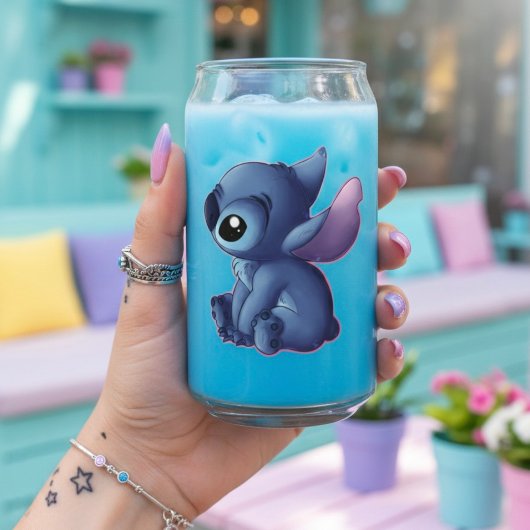 Stitch Can Glass ガラス缶