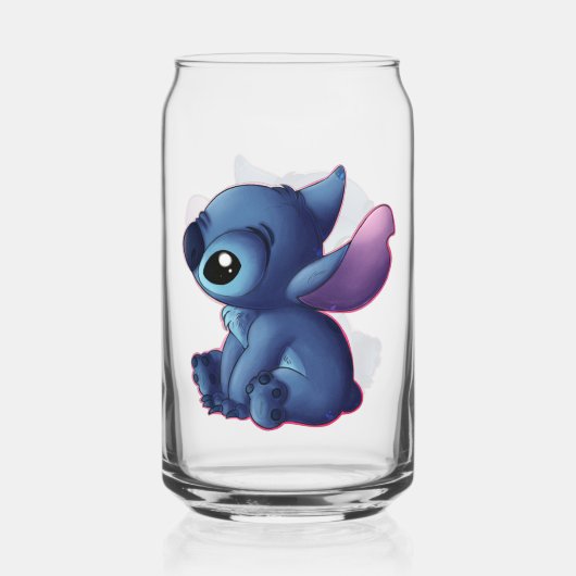 Stitch Can Glass ガラス缶 (裏面)