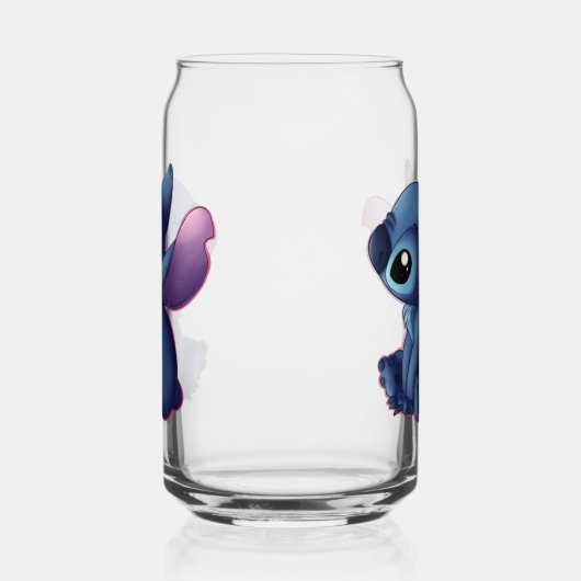 Stitch Can Glass ガラス缶 (左)