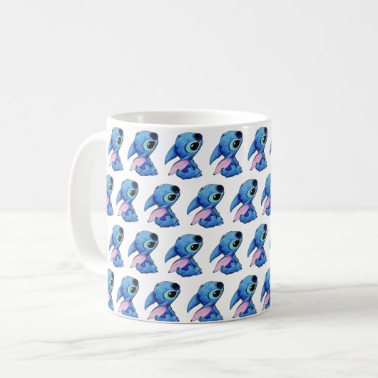 Stitch Coffee Mug コーヒーマグカップ (正面左)