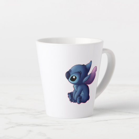 Stitch Latte Mug カフェラテマグ (右アングル)