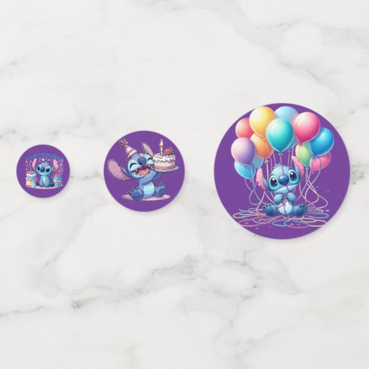 Stitch Party コンフェッティ (正面)