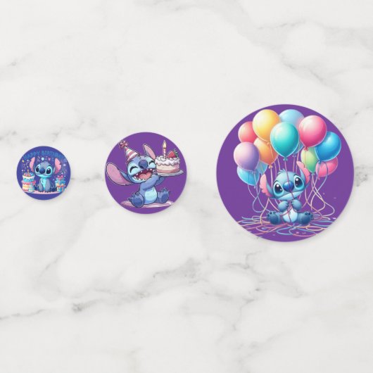 Stitch Party コンフェッティ (裏面)