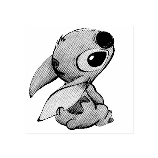 Stitch Rubber Stamp ラバースタンプ (インプリント)