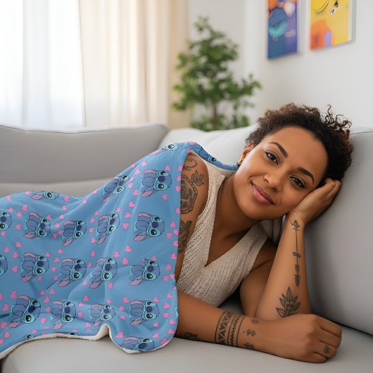 Stitch Sherpa Blanket シェルパブランケット