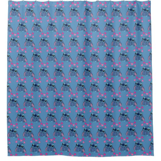 Stitch Shower Curtain シャワーカーテン (正面)