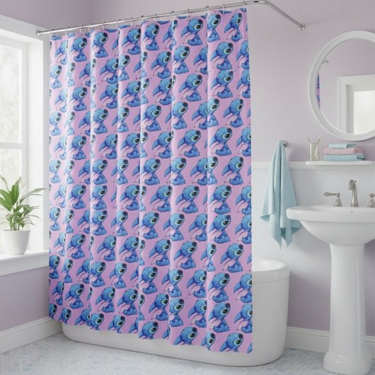 Stitch Shower Curtain シャワーカーテン