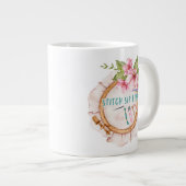 Stitch.Sip.Repeat ジャンボコーヒーマグカップ (正面右)