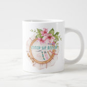 Stitch.Sip.Repeat ジャンボコーヒーマグカップ (右)