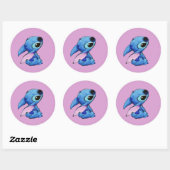 Stitch Sticker ラウンドシール (シート)