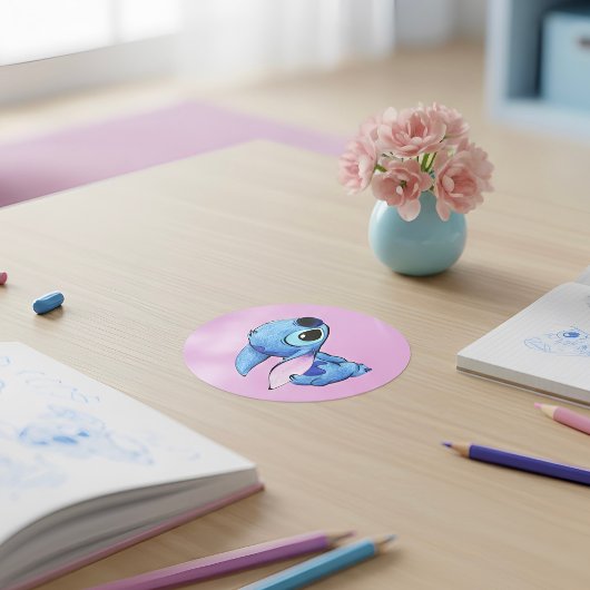 Stitch Sticker ラウンドシール
