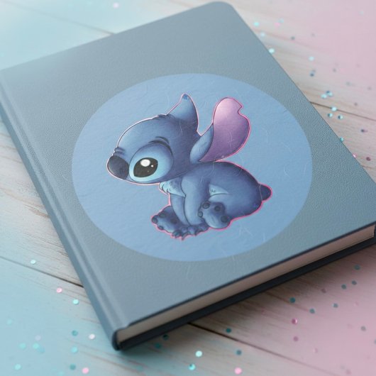 Stitch Sticker ラウンドシール