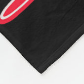 Stitched Bunny Rabbit Pastel Goth Anime Kawaii Got フリースブランケット (角)