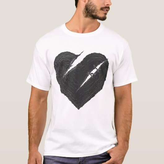 Stitched Heart Tシャツ (正面)