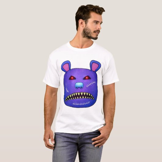 Stitched Nightmare Bear Tシャツ (正面フル)