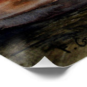 Stites North Yorkshireイングランドの水色 ポスター (コーナー)