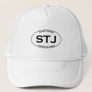 STJ -聖者のジョンズバージン諸島のヨーロッパのスタイルの楕円形 キャップ