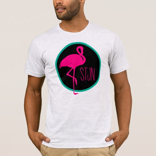 STJN FLAMINGO Tシャツ (正面)