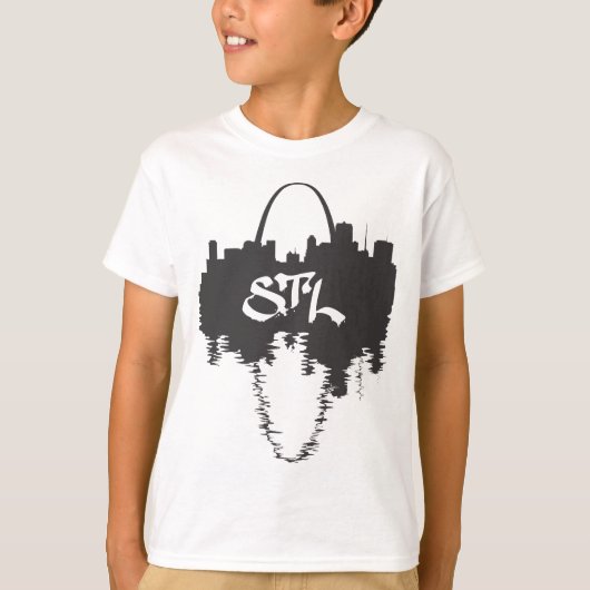 STLのシルエット Tシャツ (正面)