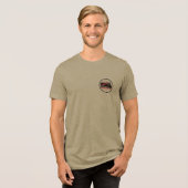 STLゲートウェイバッダランダーアッパー離れメンス トライブレンドTシャツ (正面全面)