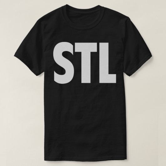 STL、St Tシャツ (デザイン正面)