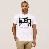STLpkはティーを征服します Tシャツ (正面フル)