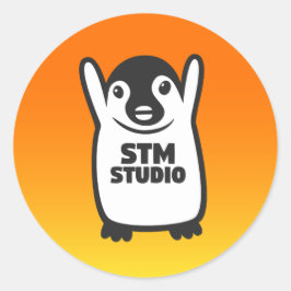 STMロゴシール ラウンドシール