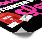 Stman Mailman Jesus Faith Christian Mail Lady Were ポスター (角)